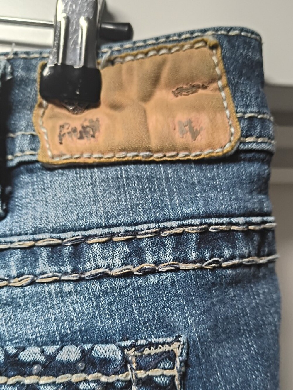 Silver Jeans Blue Washed Boot Cut Jeans - Picture 10 of 11